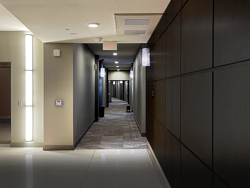Multi-Housing Hallway Image